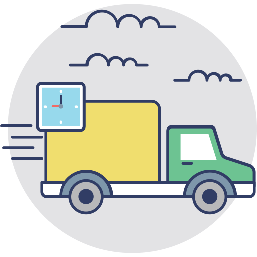 Express delivery Generic Rounded Shapes icon