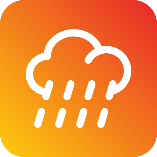 zware regen Generic Flat Gradient icoon