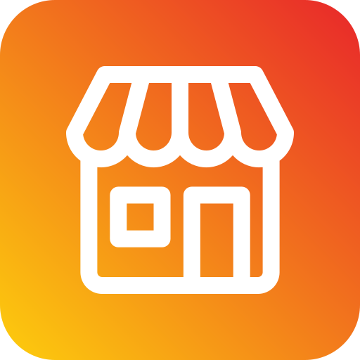 tienda Generic Flat Gradient icono