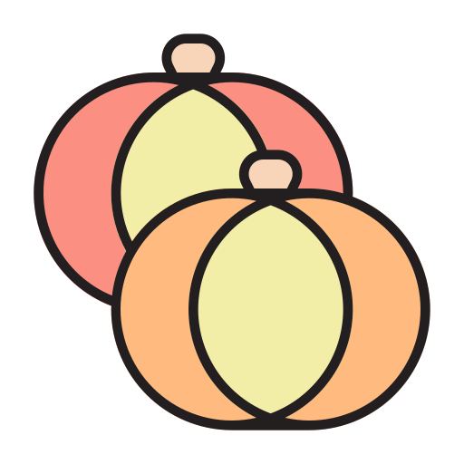pompoen Generic Outline Color icoon