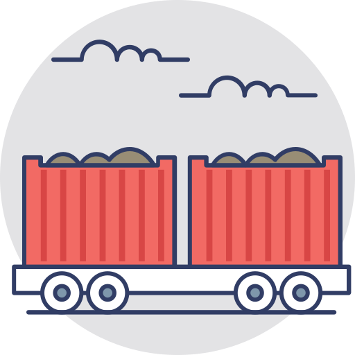 Cargo train Generic Rounded Shapes icon