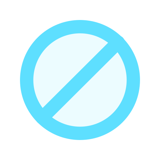 cancelar Generic Blue icono