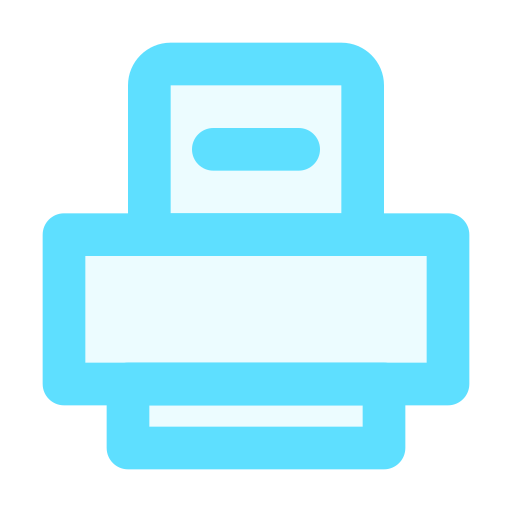 drucker Generic Blue icon