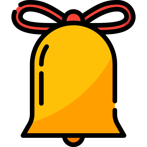Świąteczny dzwonek Generic Outline Color ikona