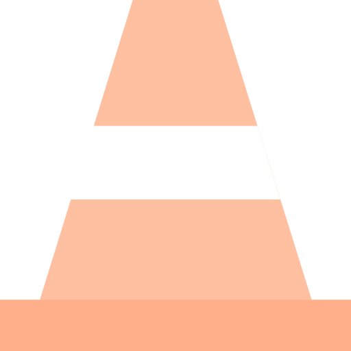 Дорожный конус Generic Flat иконка