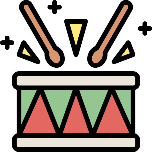 Drum Generic Outline Color icon