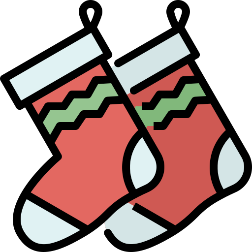 weihnachtssocke Generic Outline Color icon