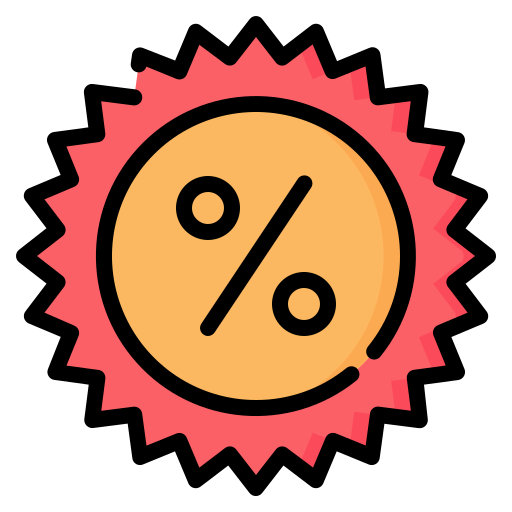 Discount Generic Outline Color icon