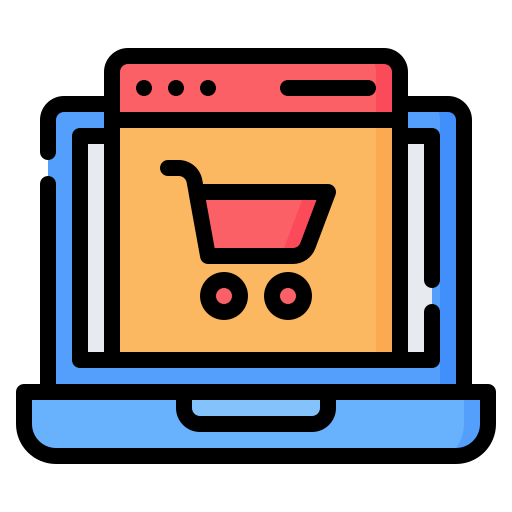 Online shop Generic Outline Color icon