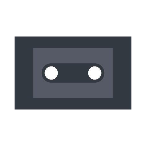 カセット Generic Flat icon
