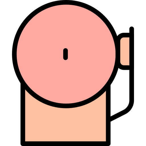 ベル Generic Outline Color icon