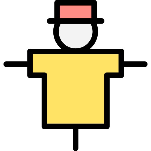 허수아비 Generic Outline Color icon