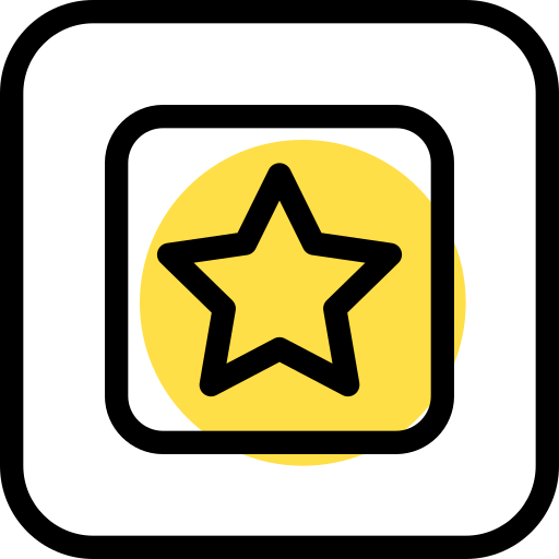 estrella Generic Rounded Shapes icono