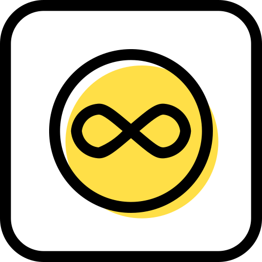 Infinity Generic Rounded Shapes icon