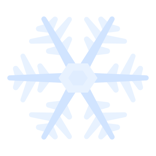 fiocco di neve Ultimatearm Flat icona