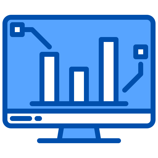 Analytics xnimrodx Blue icon