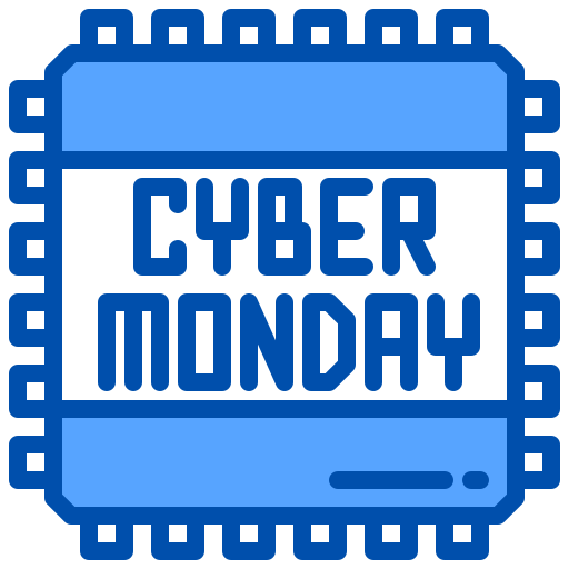 cyber segunda-feira xnimrodx Blue Ícone