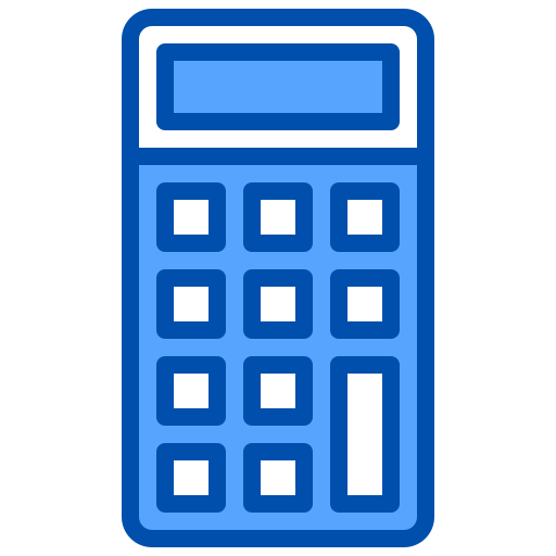 Calculator xnimrodx Blue icon