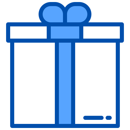 pudełko na prezent xnimrodx Blue ikona