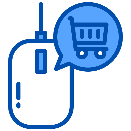 Online store xnimrodx Blue icon
