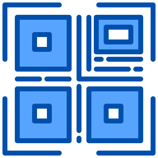 Qr code xnimrodx Blue icon