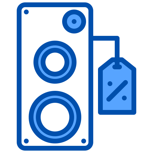 Speaker xnimrodx Blue icon