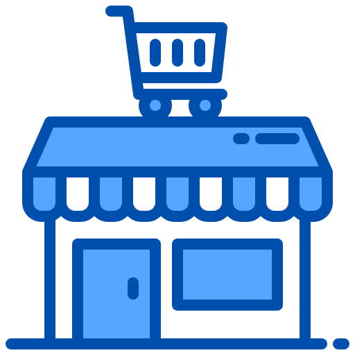 スーパーマーケット xnimrodx Blue icon