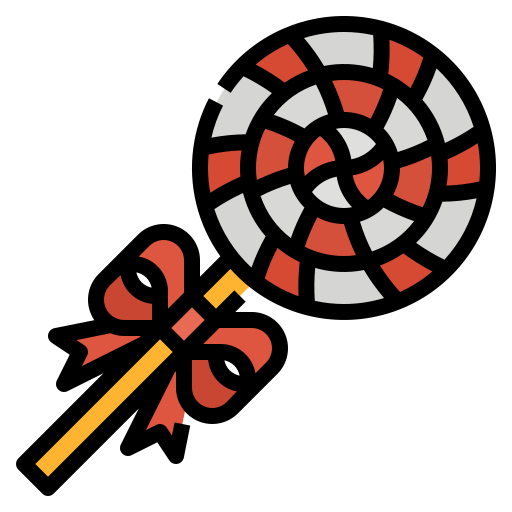 lizak Aphiradee (monkik) Lineal Color ikona