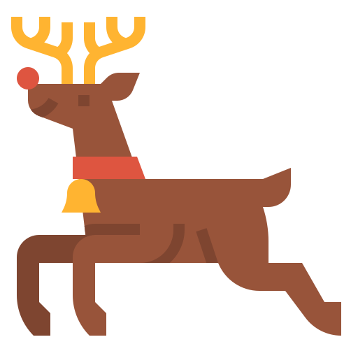 Северный олень Aphiradee (monkik) Flat иконка