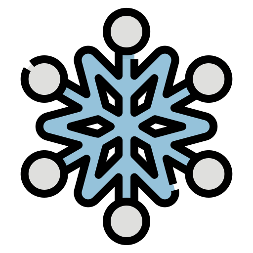 copo de nieve Aphiradee (monkik) Lineal Color icono