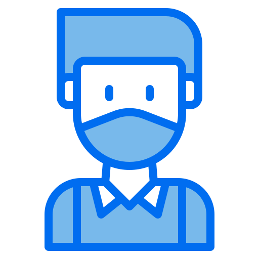 Man Payungkead Blue icon