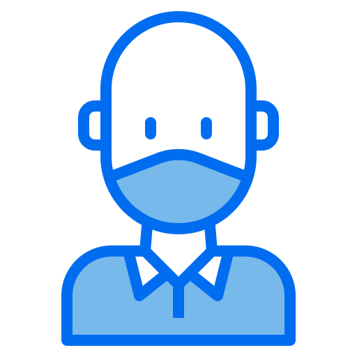 Man Payungkead Blue icon