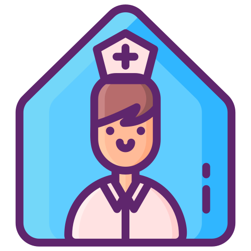 enfermera Flaticons Lineal Color icono