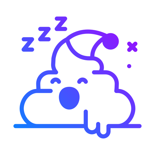Sleep Generic Gradient icon