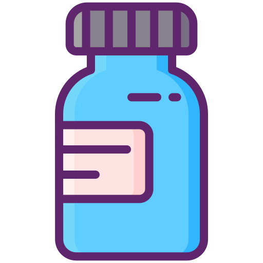 medicamento Flaticons Lineal Color icono