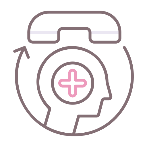Mental health Flaticons Lineal Color icon