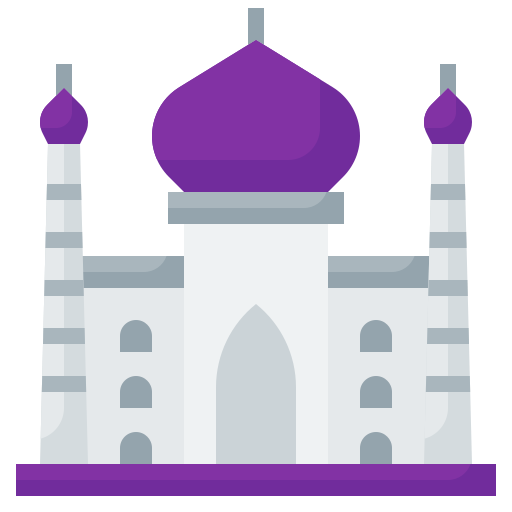 Taj mahal Surang Flat icon