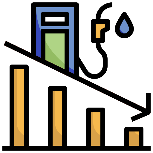 Ölpreis Surang Lineal Color icon