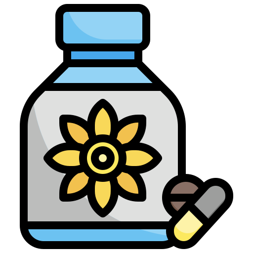 Phytotherapy Surang Lineal Color icon
