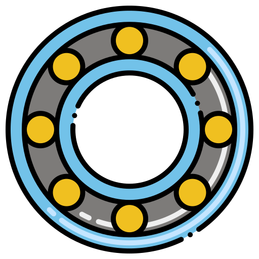 Bearing Flaticons Lineal Color icon