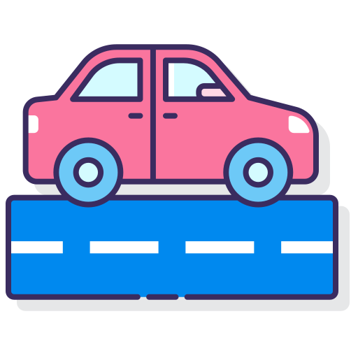 車 Flaticons Lineal Color icon
