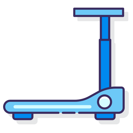 máquina de exercício Flaticons Lineal Color Ícone