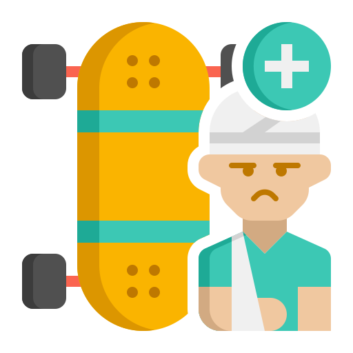 skateboard Flaticons Flat icon