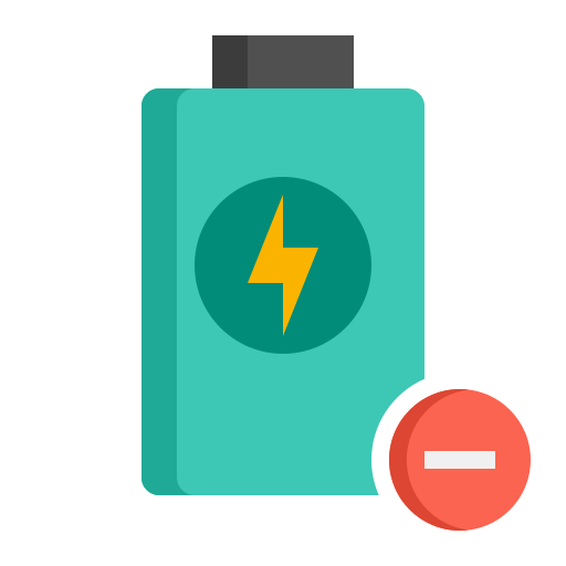 batterie Flaticons Flat icon
