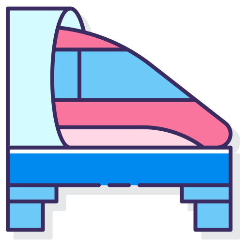 Hyperloop Flaticons Lineal Color icon