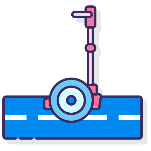 segway Flaticons Lineal Color icon