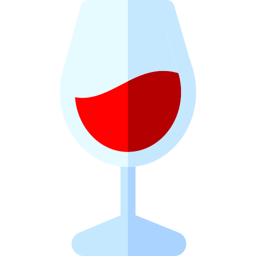 Wine Basic Rounded Flat icon