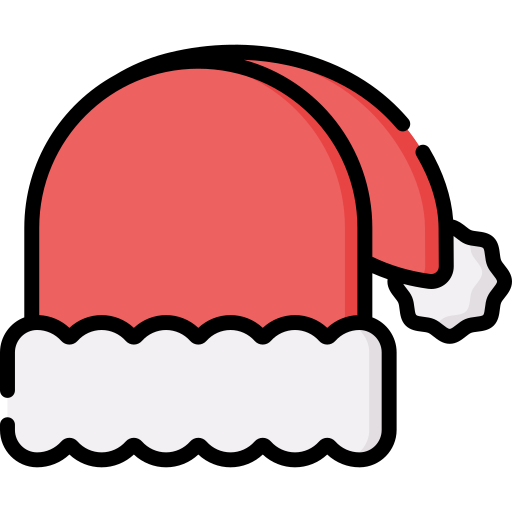 czapka świętego mikołaja Special Lineal color ikona