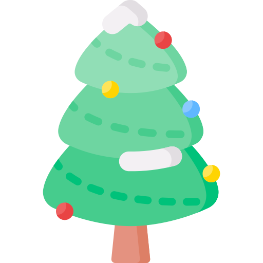 árbol de navidad Special Flat icono