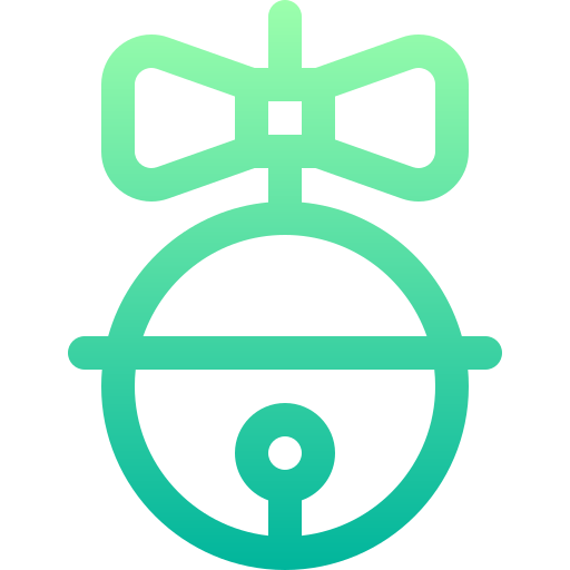 Колокол Basic Gradient Lineal color иконка